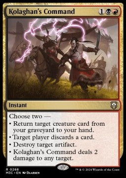 Kolaghan's Command - Commander: Modern Horizons 3 (Rare) [M3C-268]