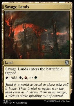 Savage Lands - Commander: Modern Horizons 3 (Uncommon) [M3C-371]