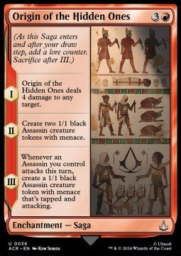 Origin of the Hidden Ones - Universes Beyond: Assassin's Creed (Uncommon) [ACR-36]