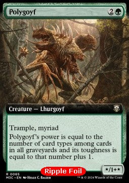Polygoyf (V.2) - Commander: Modern Horizons 3: Extras (Rare) [XM3C-65]