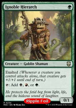 Ignoble Hierarch - Commander: Modern Horizons 3: Extras (Rare) [XM3C-234]