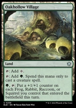 Oakhollow Village - Bloomburrow (Uncommon) [BLB-258]