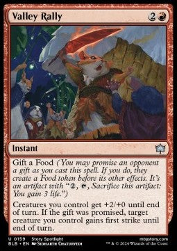 Valley Rally - Bloomburrow (Uncommon) [BLB-159]