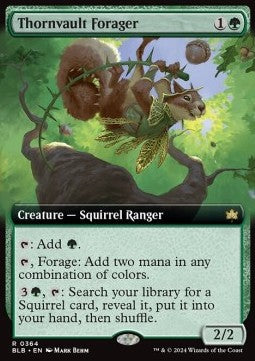 Thornvault Forager - Bloomburrow: Extras (Rare) [XBLB-364]