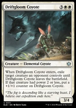 Driftgloom Coyote - Bloomburrow (Uncommon) [BLB-11]