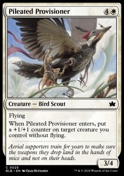 Pileated Provisioner - Bloomburrow (Common) [BLB-25]