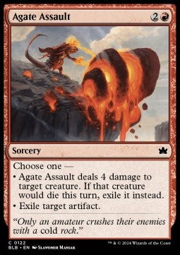 Agate Assault - Bloomburrow (Common) [BLB-122]