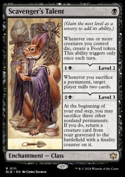 Scavenger's Talent - Bloomburrow (Rare) [BLB-111]