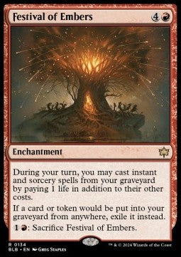 Festival of Embers - Bloomburrow (Rare) [BLB-134]