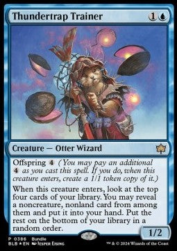 Thundertrap Trainer (V.3) - Bloomburrow: Promos (Rare) [PBLB-386]