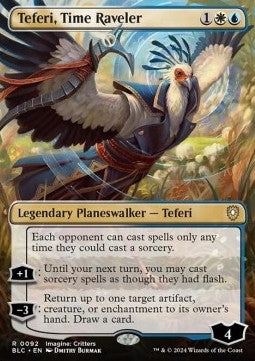 Teferi, Time Raveler - Commander: Bloomburrow: Extras (Rare) [XBLC-92]