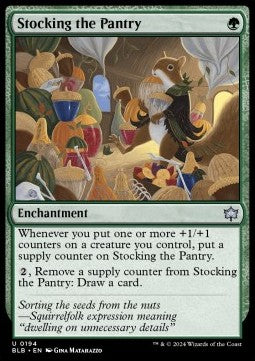 Stocking the Pantry - Bloomburrow (Uncommon) [BLB-194]