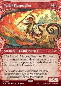 Valley Flamecaller - Bloomburrow: Extras (Rare) [XBLB-320]