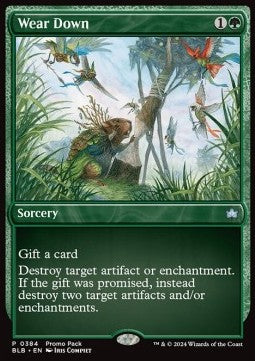 Wear Down - Bloomburrow: Promos (Uncommon) [PBLB-384]