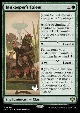 Innkeeper's Talent (V.2) - Bloomburrow: Promos (Rare) [PBLB-180]