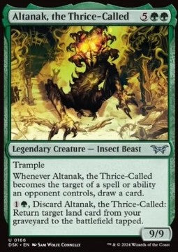 Altanak, the Thrice-Called - Duskmourn: House of Horror (Uncommon) [DSK-166]