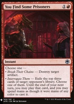 You Find Some Prisoners - Mystery Booster 2: Reprints from Across Magic's History (Uncommon)