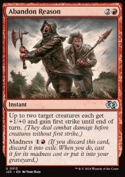 Abandon Reason - Foundations Jumpstart (Uncommon) [J25-513]