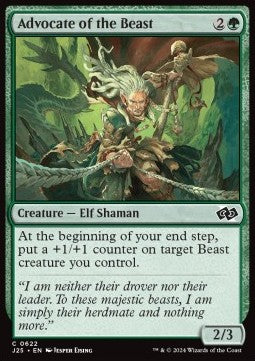 Advocate of the Beast - Foundations Jumpstart (Common) [J25-622]