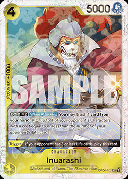 Inuarashi (OP06-100) (V.2) - The Best (Uncommon) [PRB01-OP06-100]