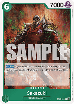 Sakazuki (OP09-026) - Emperors in the New World (Rare) [OP09-026]