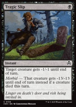 Tragic Slip - Innistrad Remastered (Common) [INR-134]