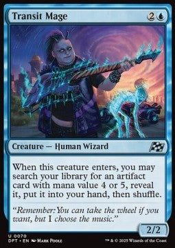 Transit Mage - Aetherdrift (Uncommon) [DFT-70]