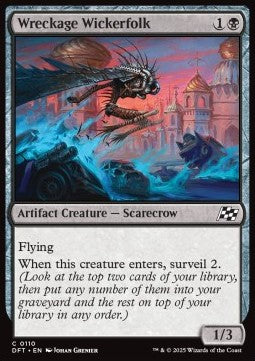 Wreckage Wickerfolk - Aetherdrift (Common) [DFT-110]