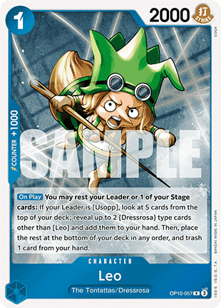 Leo (OP10-057) - Royal Blood (Rare) [OP10-057]