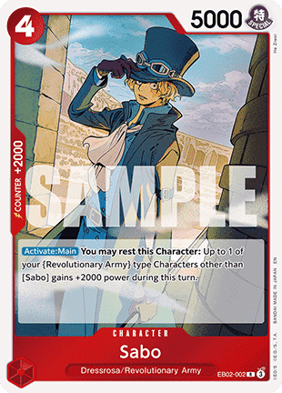 Sabo (EB02-002) - Anime 25th Collection (Rare) [EB02-002]