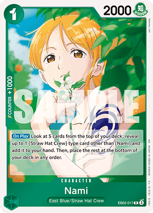Nami (EB02-017) (V.1) - Anime 25th Collection (Rare) [EB02-017]