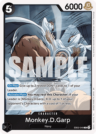 Monkey.D.Garp (EB02-049) - Anime 25th Collection (Rare) [EB02-049]