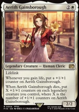 Aerith Gainsborough - Magic: The Gathering - FINAL FANTASY (Rare) [FIN-4]