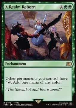 A Realm Reborn - Magic: The Gathering - FINAL FANTASY (Rare) [FIN-196]