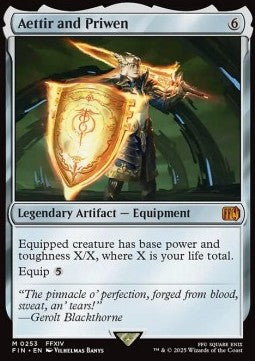 Aettir and Priwen - Magic: The Gathering - FINAL FANTASY (Mythic) [FIN-253]