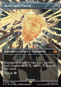Aettir and Priwen - Magic: The Gathering - FINAL FANTASY: Extras (Mythic) [XFIN-350]