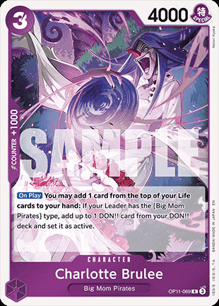 Charlotte Brulee (OP11-069) - A Fist of Divine Speed (Rare) [OP11-069]