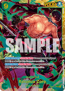 Roronoa Zoro (OP06-118) - The Best Vol.2 (Secret Rare) [PRB02-OP06-118]
