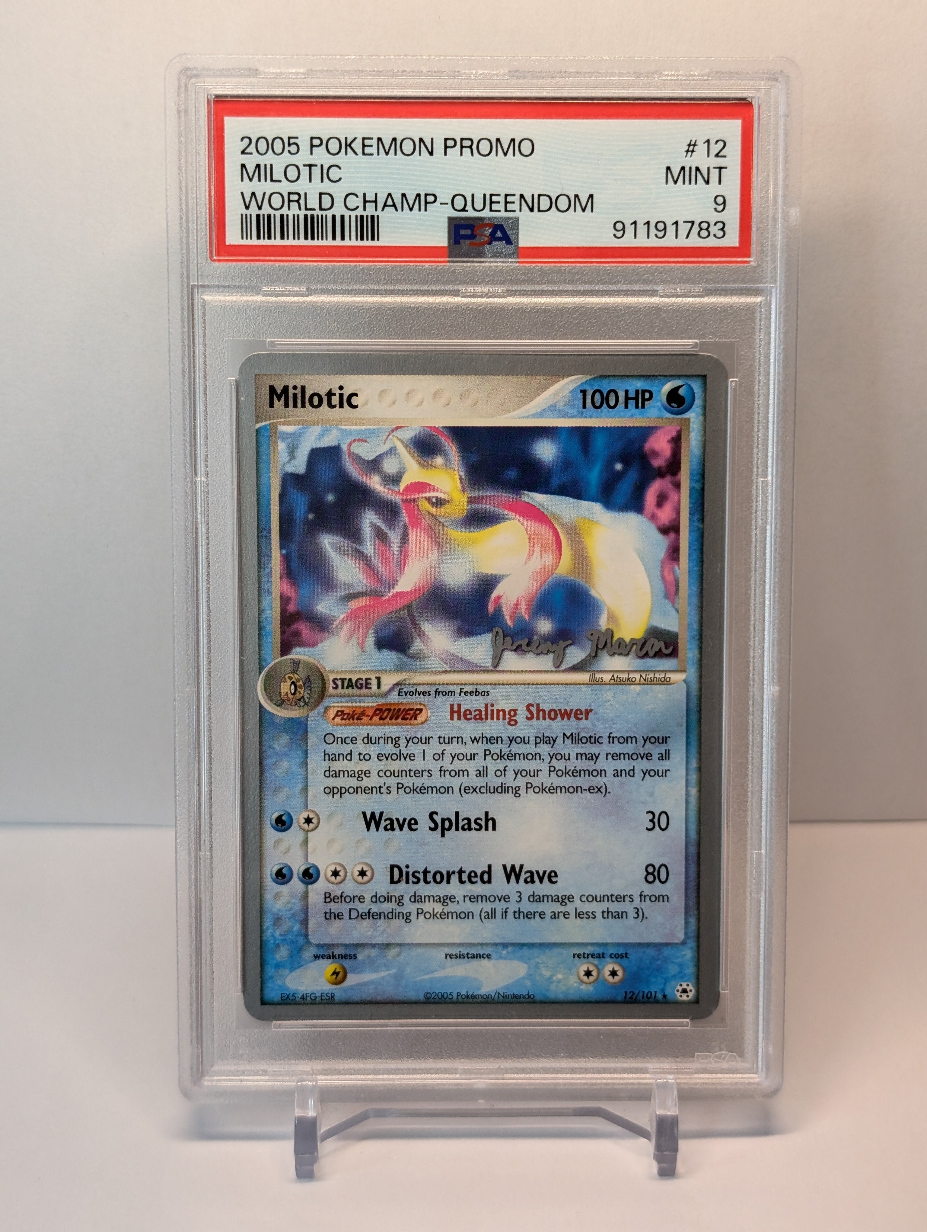 PSA 9 - Miltoic - 12/101 - World Championship Decks