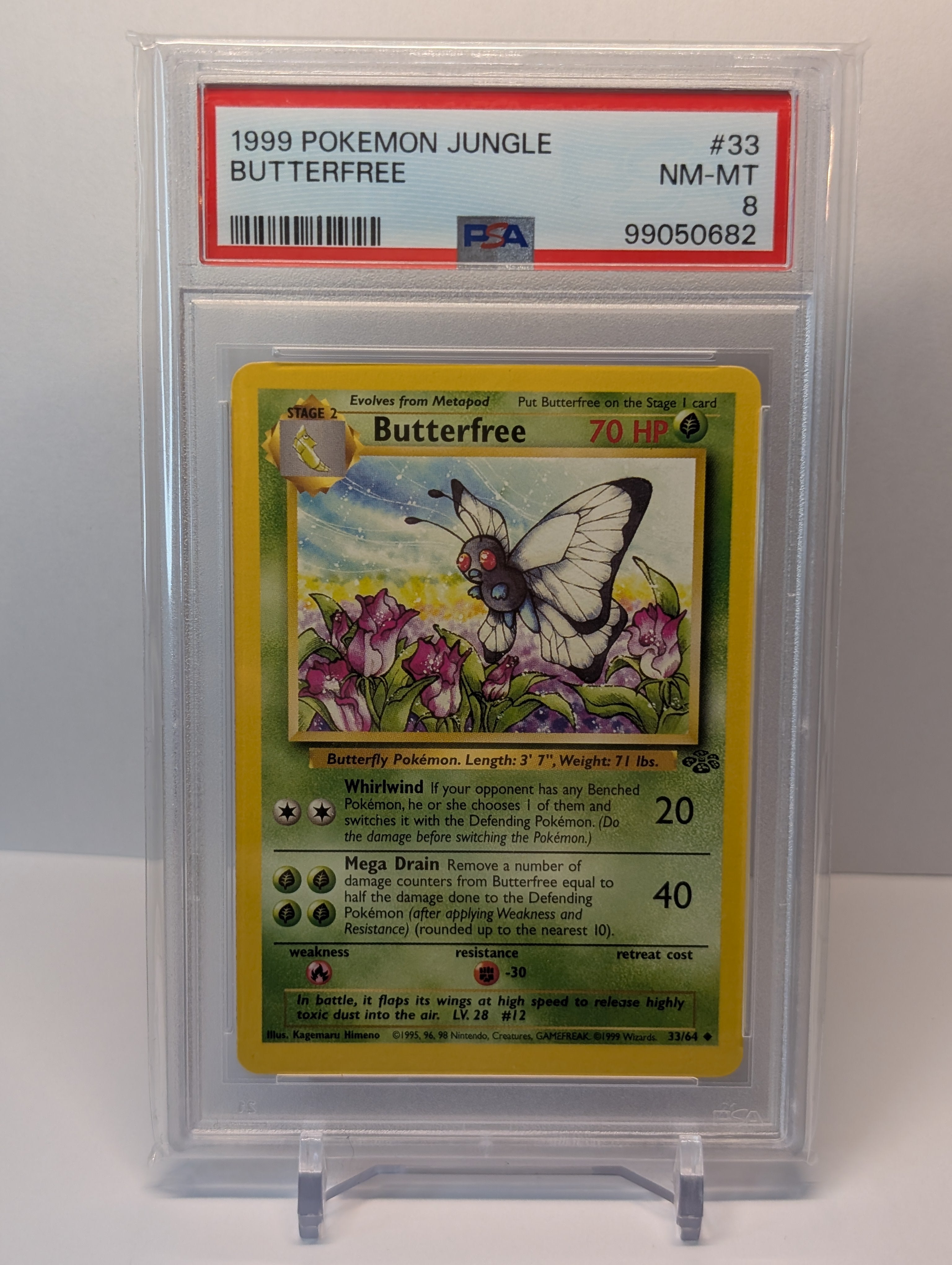 PSA 8 - Butterfree - 33/64 - Jungle