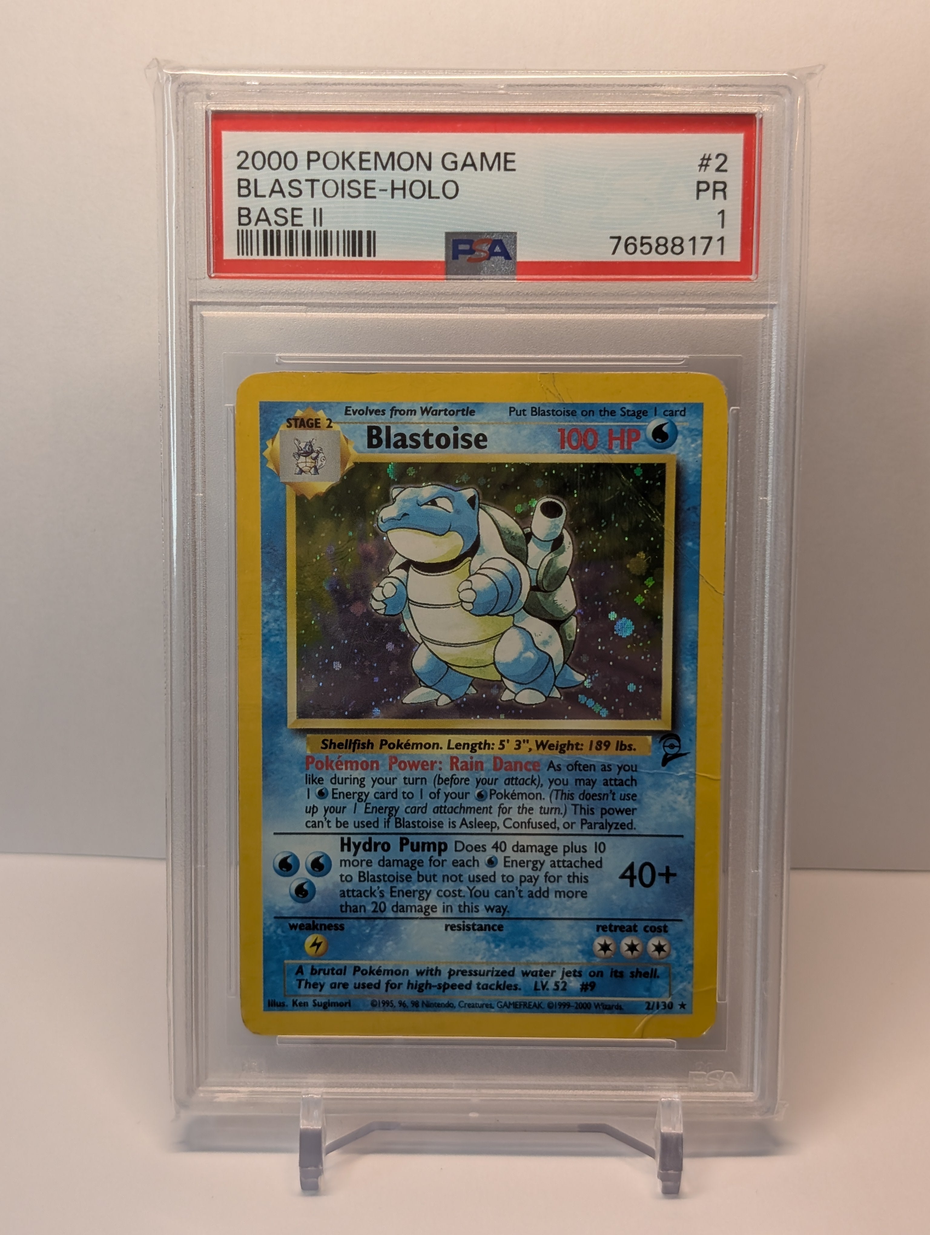 PSA 1 - Blastoise - 2/130 - Base Set 2