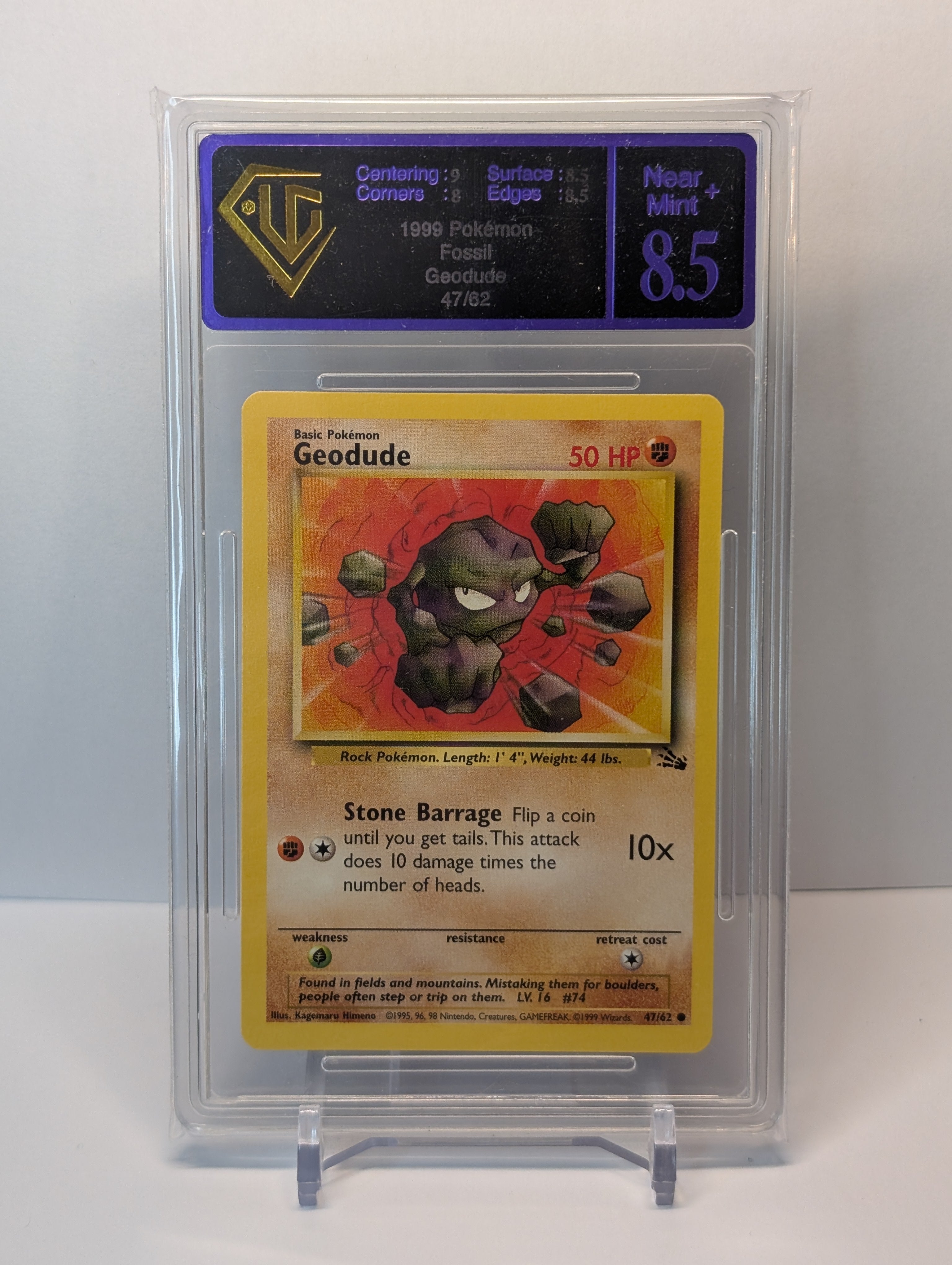 UG 8.5 - Geodude - 47/62 - Fossil