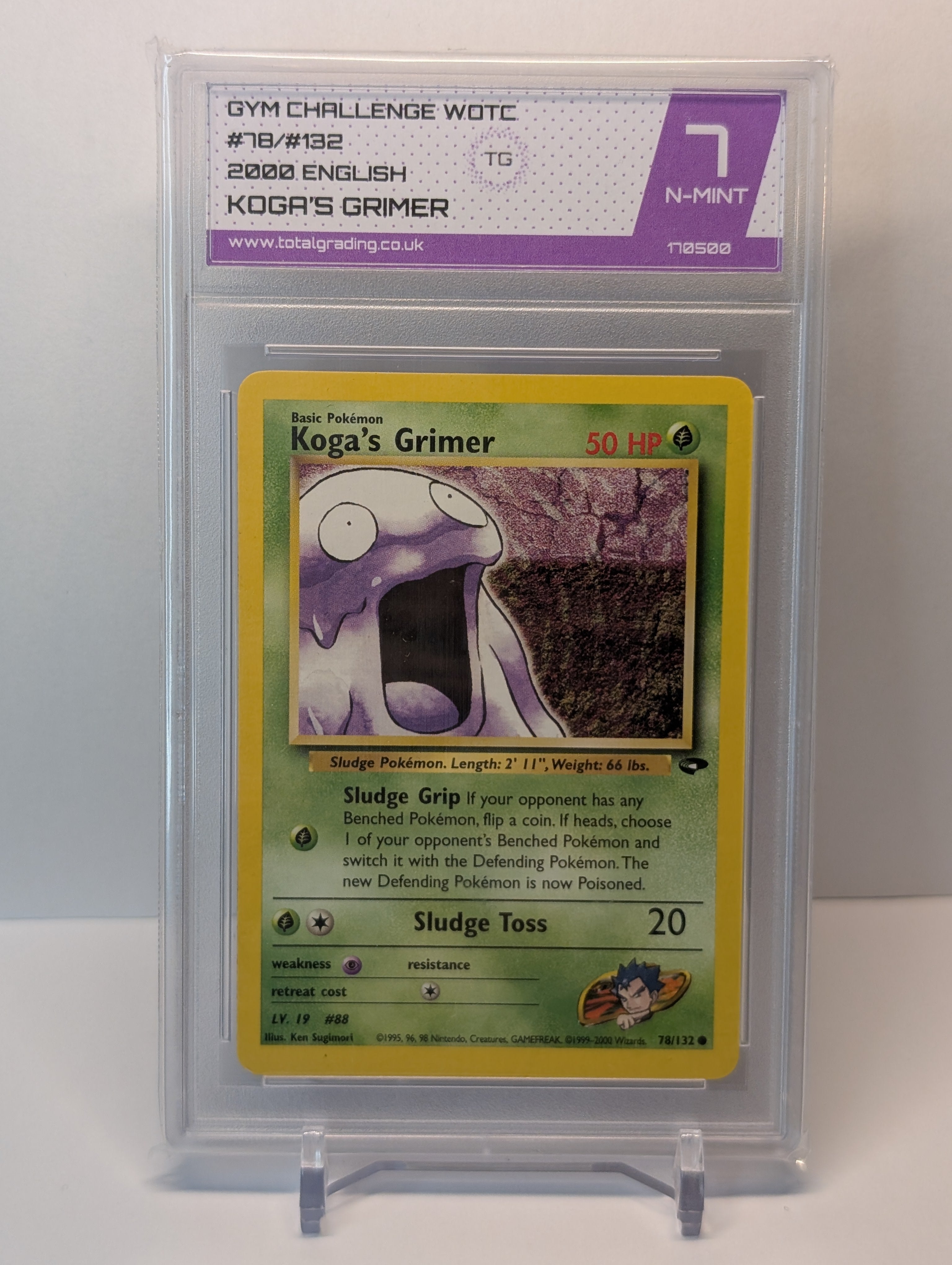 TG 7 - Koga's Grimer - 78/132 - Gym Challenge