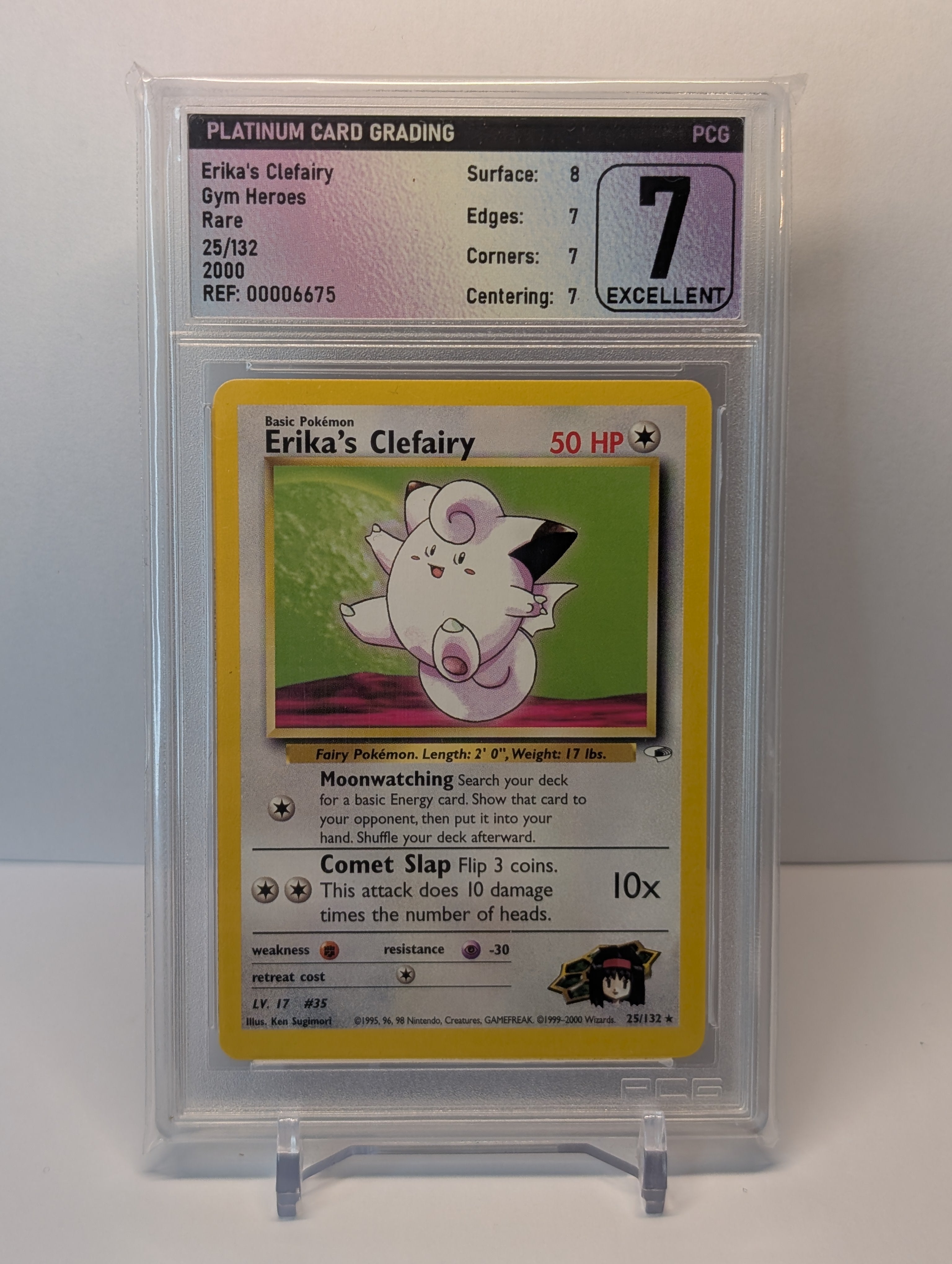 PCG 7 - Erika's Clefairy - 25/132 - Gym Challenge